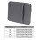 Soft 13-17" Laptop Sleeve with Front Pocket, Grey 2