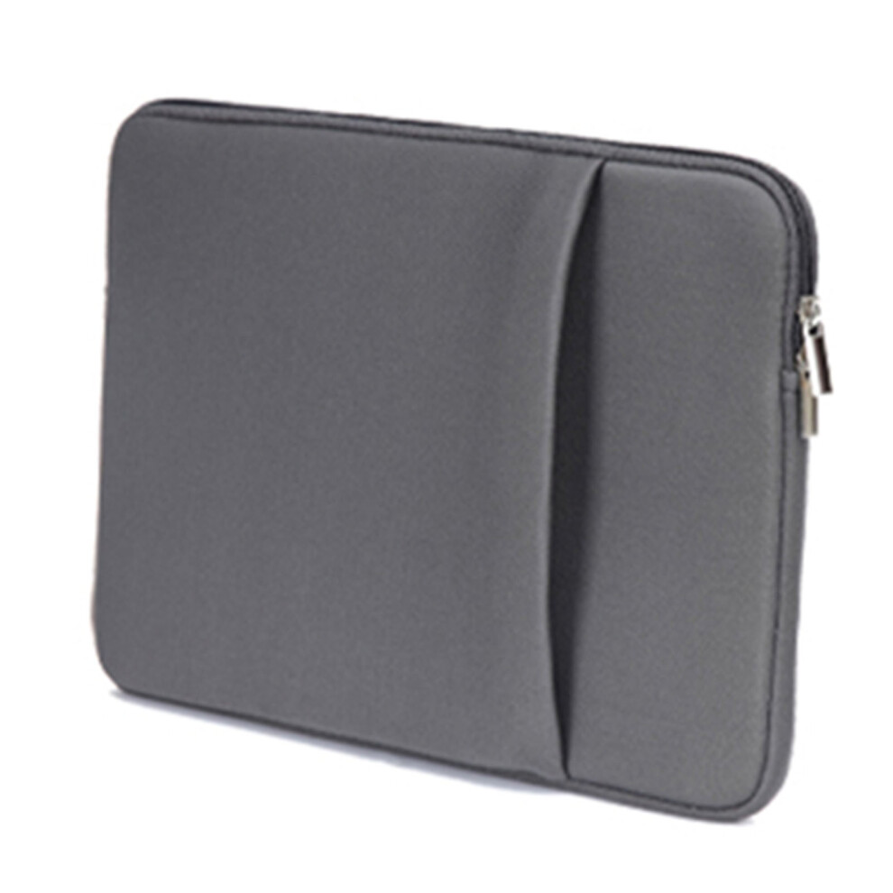 15'' Laptop Bag Zipper Pouch Soft Sleeve For Ultrabook Macbook Air & Pro Grey 5051349730597
