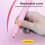 Electric Eraser with 20 Refills, Adjustable Length, AAA Powered, Roseate 10