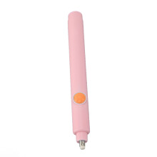 Electric Eraser with 20 Refills, Adjustable Length, AAA Powered, Roseate
