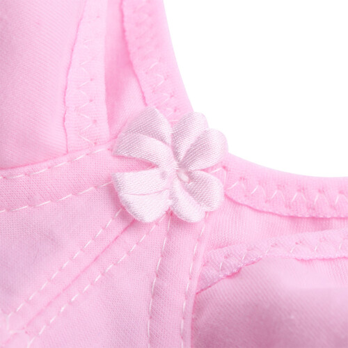 Pink Cotton Front Open Nursing Bra - Size 36/80, Easy Feed