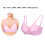 Pink Cotton Front Open Nursing Bra - Size 36/80, Easy Feed 5