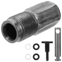 1Set Versatile Black Steel Hydraulic Pump Piston for Jack Supplies