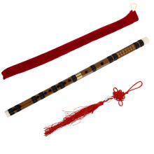 bamboefluit in Chinese stijl met knoop, voor kinderen en volwassenen