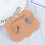 200Stk Haarclip Halter Karten Hellbraun Einfaches Design Und 6