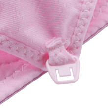 Schwangere Frauen Baumwoll-Nursing-BH Vorderöffnung Schwangerschafts-BH Still-BH Pink 42/95