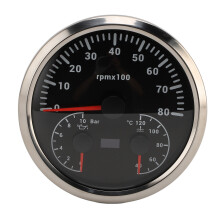 3 in 1 Tachometer Oil Pressure Gauge Water Temp
