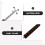 Silver Iron Pool Cue Holder Portable Stable Support Adjustable 4