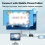 8K 60Hz USB C KVM Switch 100W PD Charging 10Gbps Data Transfer 5