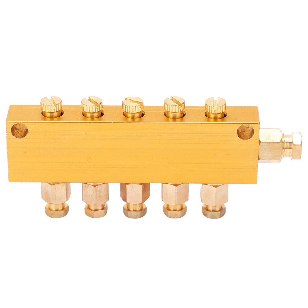 Oil Distributor Adjustable Brass Lube Piston