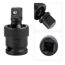 3/8'' Antriebs Universalgelenk-Schwenkadapter - Chrom-Molybdänstahl, Schwarz