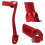 Levier De En Aluminium Cnc Rouge Élégant 3