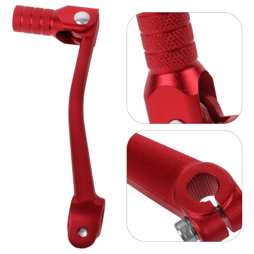 Levier De En Aluminium Cnc Rouge Élégant 2