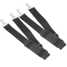 2Stk Violinentasche Tragegurt Aus Canvas Mit Metall Schnalle Schwarz