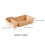 50Pièces Plateau Snack Papier Compartimenté Pour Camping 2