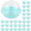 100Stk Einzelne Cupcake Box Kunststoff Party Geschenk Himmelsblau 8