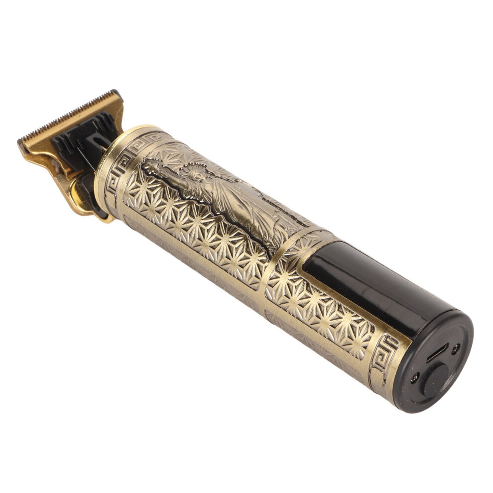 Fast Charging Electric Hair Trimmer with LED Display, 600mAh Lithium Battery