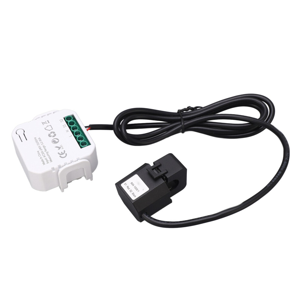 Wifi Energy Monitor Single Phase 80A Clamp Power Meter 100Â240Vac Black 4691349734587