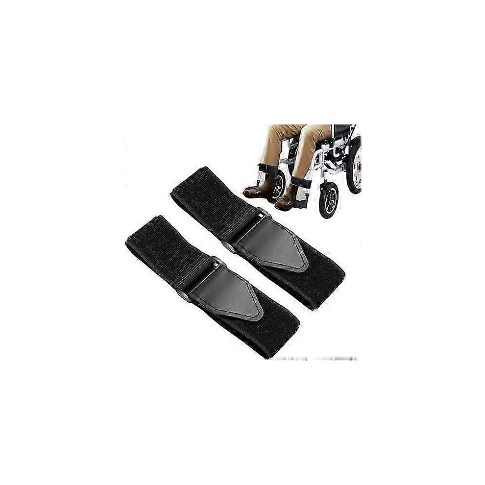 Wheelchair Leg Strap, Wheelchair Foot Rest Straps, Wheelchair Leg Support Harness Restraint, Restraint Footrest for Wheelchair fo