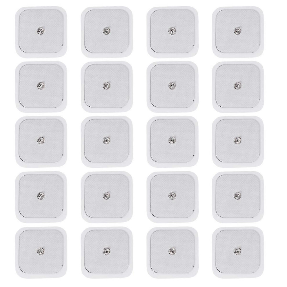 20 Pcs Electrodes Pads Tends Pads Electrodes Pad Replacement Electrode Patches
