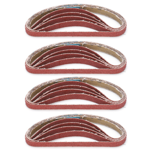 20Pcs Sandpaper Belt Sanding Abrasive Strip 1