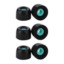 Memory Foam Earmuffs for Sony WF-1000XM4 Bluetooth Headphones Black-
