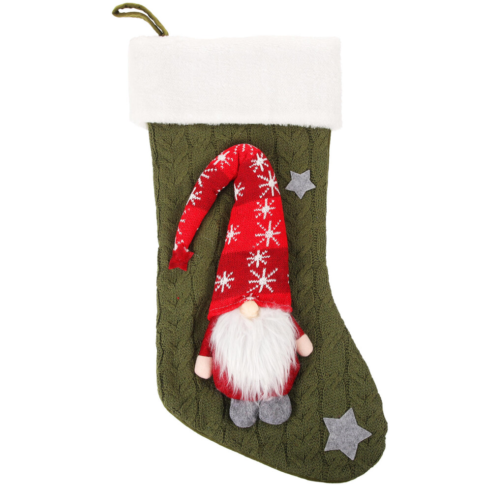 Worek śWiąTeczny Na Prezent, Skarpetka Na Kominek Z Cukierkami-image