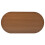 Oak Coffee Table with 2 Sliding Doors & Hidden Storage, 100x50x40cm 7