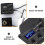 Ukelele piezo pickup met eq, lcd stemapparaat en 3-band equalizer 7