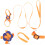 lizard traction touw , reptiel buitenriem 11