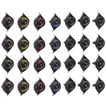 50Sets Kunststoff Augen Für Handpuppen Bunte Bastelaugen Dekoration