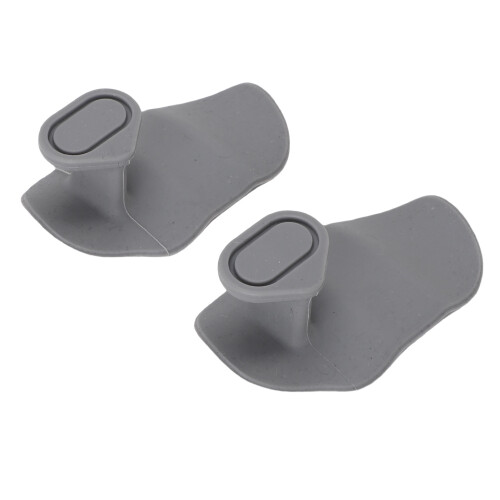 2PCS Silicone Gym Grips Non Slip Ergonomic Workout 1