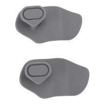 2PCS Silicone Gym Grips Non Slip Ergonomic Workout