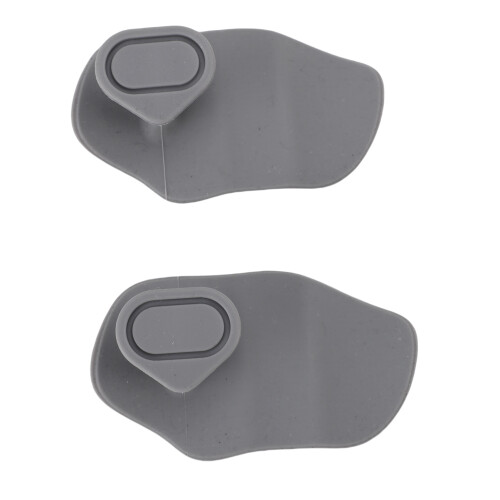 2PCS Silicone Gym Grips Non Slip Ergonomic Workout