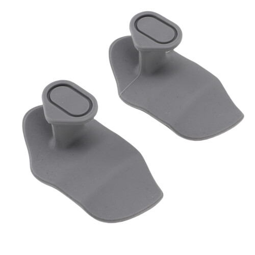 2PCS Silicone Gym Grips Non Slip Ergonomic Workout 2