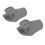 2PCS Silicone Gym Grips Non Slip Ergonomic Workout 6