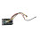 3-in-1 Digital Thermometer LED Clock Voltmeter, Nightlight, ABS 16