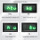 3-in-1 Digital Thermometer LED Clock Voltmeter, Nightlight, ABS 7