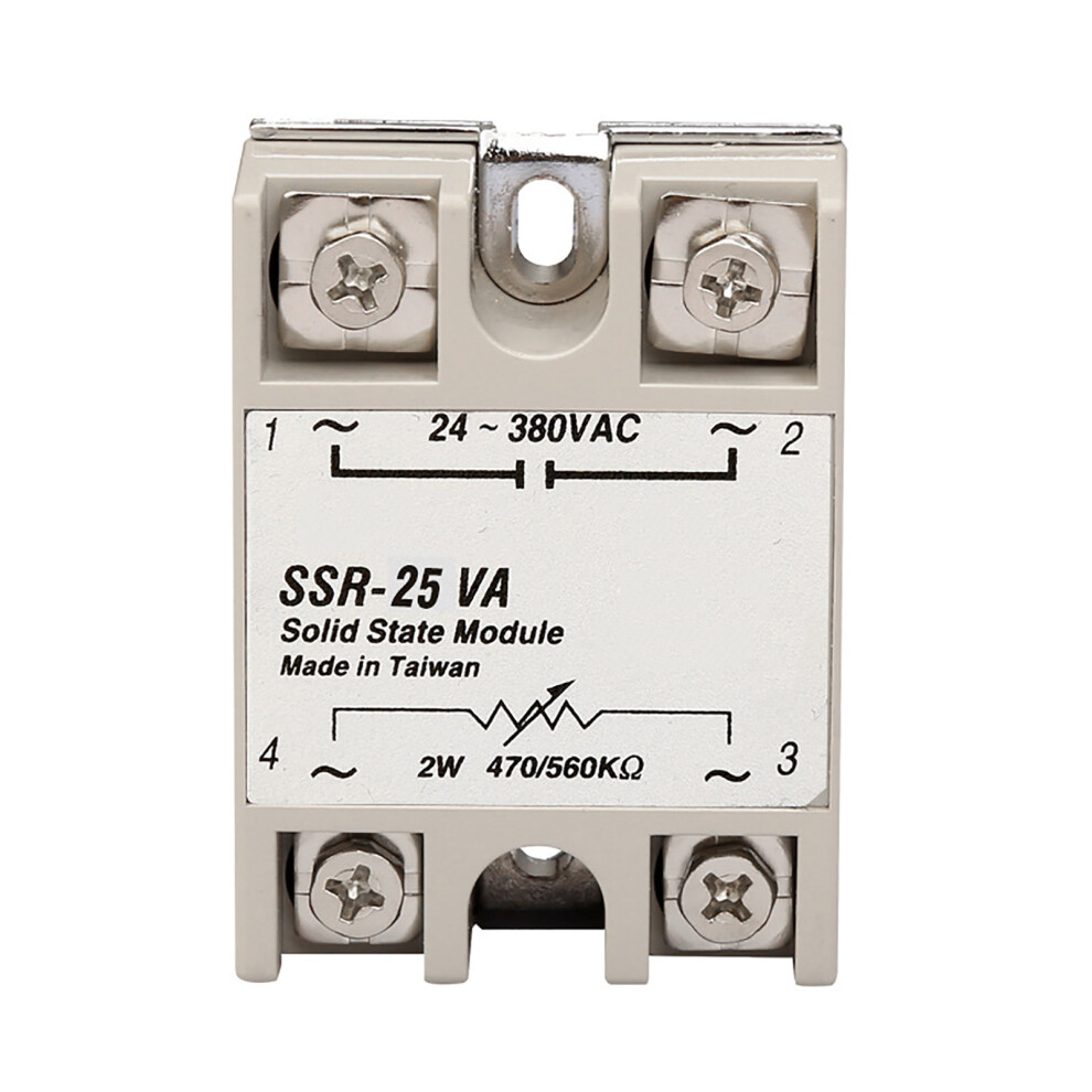 Solid State Relay Ssr-25Va 25A Single Phase Ac 24-380V 2W 9371349739786
