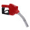 Automatic Shut Off Fuel Nozzle Multifunctional Red 5