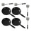 8 Sets Mini Dollhouse Kitchen Gadget Skillet Pan with Spatula 1