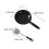 8 Sets Mini Dollhouse Kitchen Gadget Skillet Pan with Spatula 10