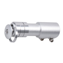Tube Fourche Argent Résistant Aluminium