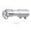 Tube Fourche Argent Résistant Aluminium 2