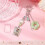 DIY Designs Star and Flower Bead Mobile Strap Accessory-Pink 6