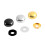 20Pcs Flat Advertisement Fixing Screws Cover Decorative-Silver 5