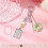 DIY Designs Star and Flower Bead Mobile Strap Accessory-Pink 7