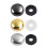 20Pcs Flat Advertisement Fixing Screws Cover Decorative-Silver 2