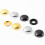 20Pcs Flat Advertisement Fixing Screws Cover Decorative-Silver 7