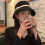 Handmade Woolen Hat Elegant Bowknot Belt Decorated Sun-White 6